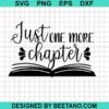 Just One More Chapter Svg