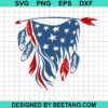 Bohemian American Flag Svg