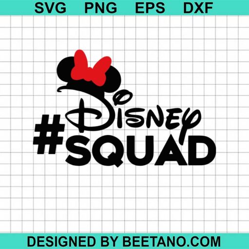 Disney Squad Svg
