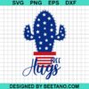 4Th Of Jully Cactus Svg