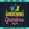 Gardening Grandma Svg
