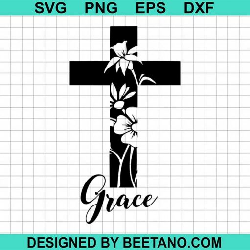 Grace Cross Svg