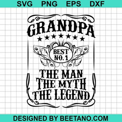Granpa Best No 1 SVG