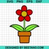 Flower Pot Plant Svg