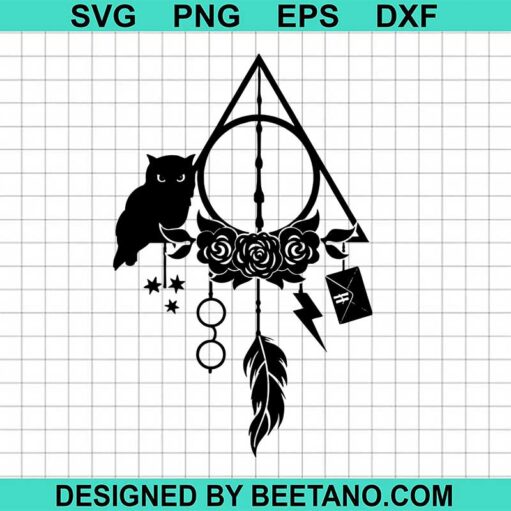 Harry Potter Deathly Hallows Svg