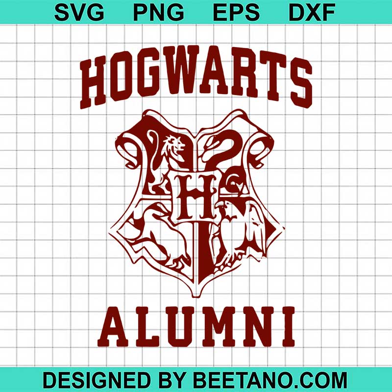 Hogwarts Alumni SVG, Harry Potter SVG, Hogwarts SVG