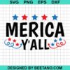 Merica Y'All Svg