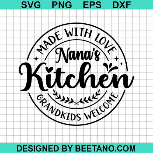 Nana'S Kitchen Svg
