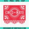 Papel Picado Cinco De Mayo Svg