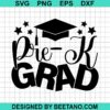 Pre K Grad Svg