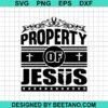 Property Of Jesus Svg