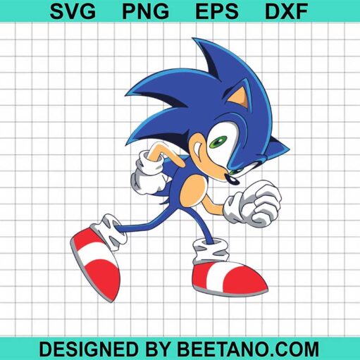 Sonic The Hedgehog Svg