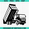 Dump Truck Silhouete Svg