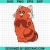 Turning Red Panda Svg