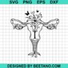 Uterus With Flower Svg