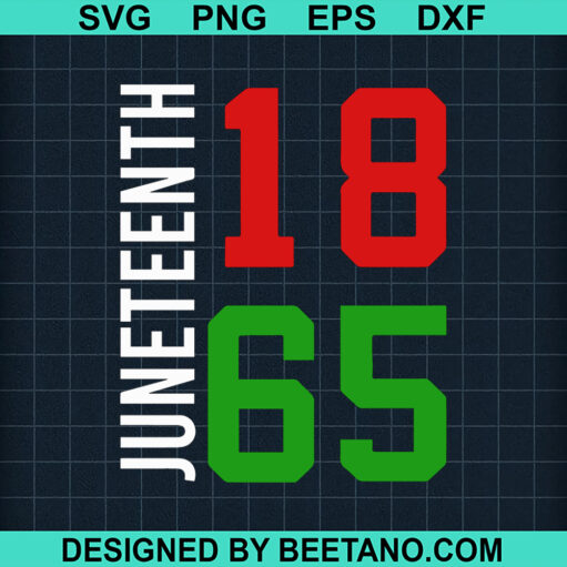 Juneteenth 1865 Svg