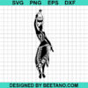 Africa Woman Svg
