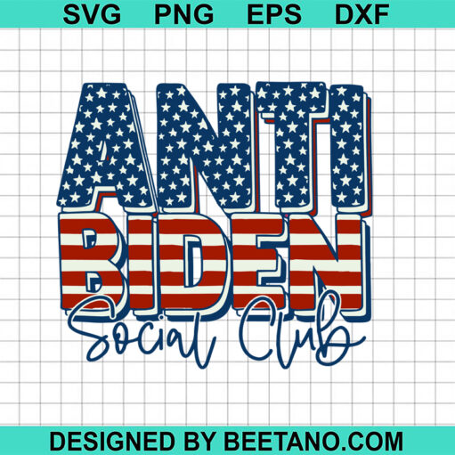 Anti Biden Social Club Svg