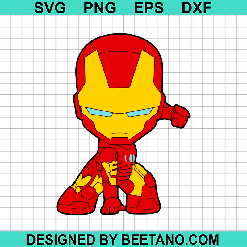 Baby Iron Man SVG, Iron Man SVG, Baby Avengers SVG, Superhero SVG