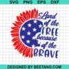 4Th Of July Sunflower Svg