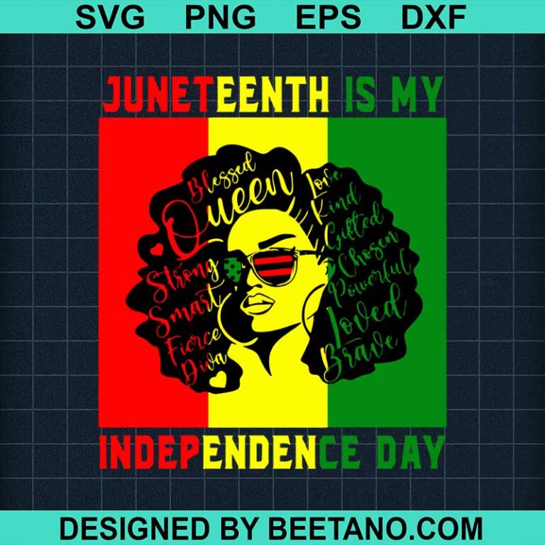 Black Woman Juneteenth SVG, Free Ish SVG, Black Girl SVG