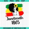Sunflower Juneteenth 1865 Svg