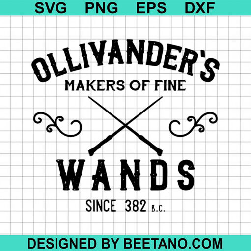 Ollivander'S Wands Svg