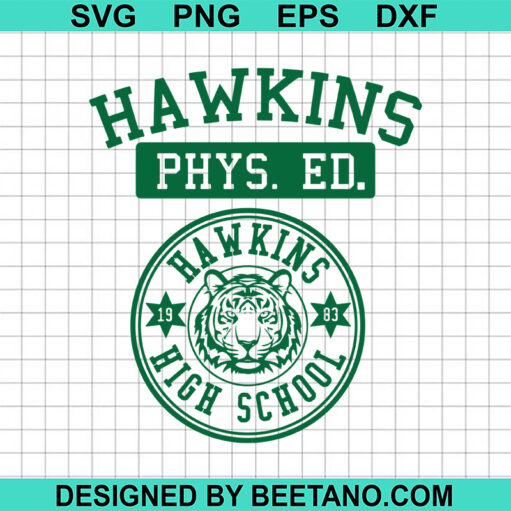 Hawkins High School Svg