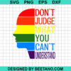 Don'T Judge What You Can Understand Svg