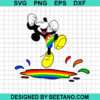 Lgbt Mickey Mouse Svg
