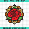 Mandala Rose Svg