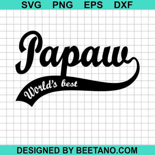 Papaw World's Best SVG