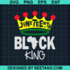 Juneteenth Black King Svg