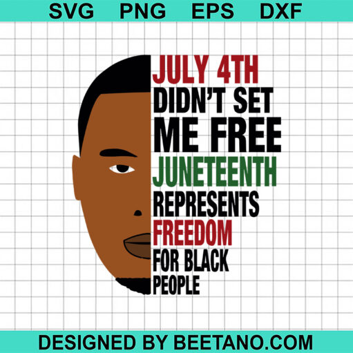 July 4Th Didn'T Set Me Free Svg