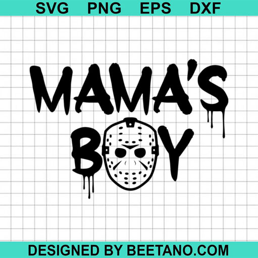 Mama'S Boy Jason Voorhees Svg