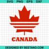 Canada Maple Leaf Adidas Svg