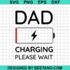 Dad Charging Svg