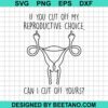 Uterus Middle Finger Pro Choice Svg