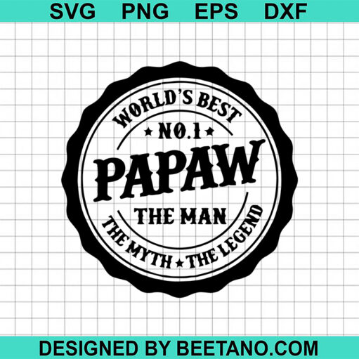 World'S Best No 1 Papaw Svg