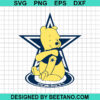 Winnie The Pooh Dallas Cowboy Svg