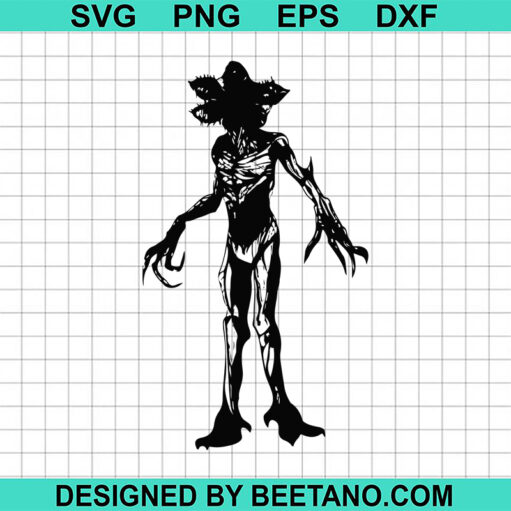 Stranger Things Demogorgon Svg