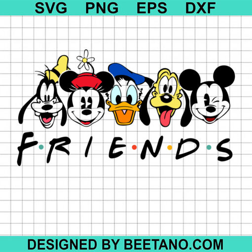 Disney Friends Svg