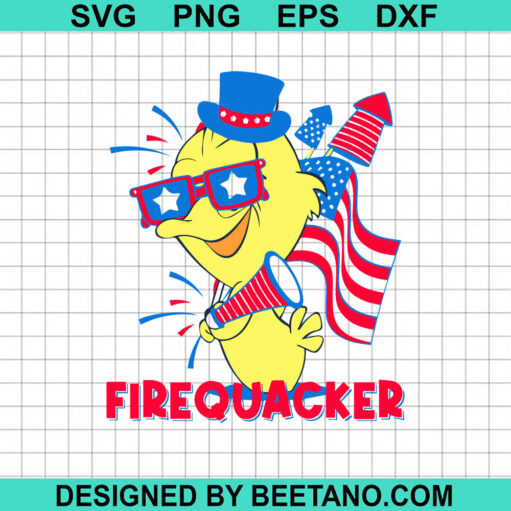 4Th Of July Firequacker Svg
