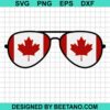Canada Maple Leaf Sunglasses Svg