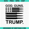 God Guns Trump Svg