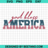 God Bless America Svg