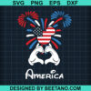 America Mickey Hand Svg