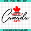 Happy Canada Day Svg