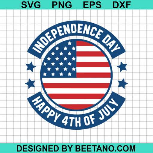 Happy 4th Of July SVG