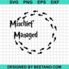 Mischief Managed Svg